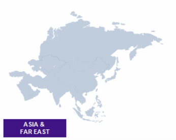 Map South-East Asia