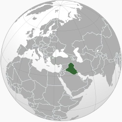 Map Iraq