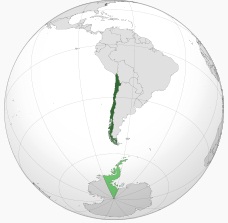 Map Chile
