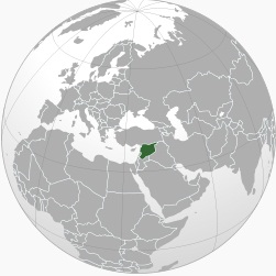 Map Syria