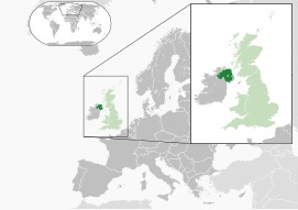 Map Northern Ireland