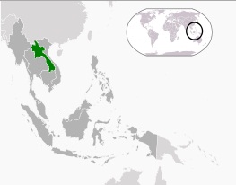 Map Laos