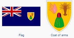 Flag Turks and Caicos