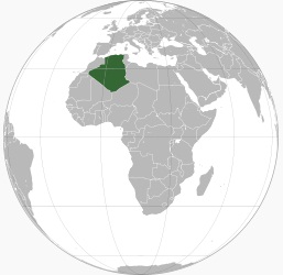 Map Algeria