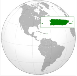 Map Puerto Rico